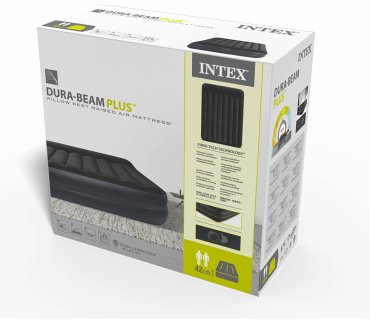 Матрас Intex 64124ND, 203x152x42 см, насос встроенный купить,NaN