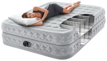 Кровать Intex 64490ND Dura-Beam DELUXE, 203x152x51 см, насос встроенный