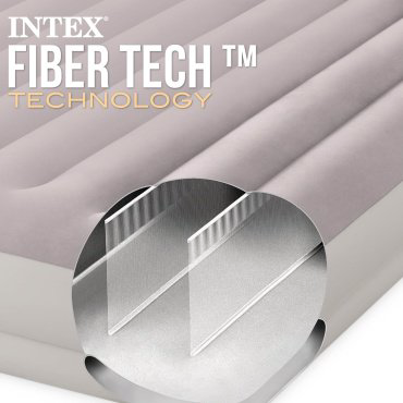 Матрас Intex Prestige Mid-Rise 64179, 203x152x30 см, насос внешний электрический купить,NaN