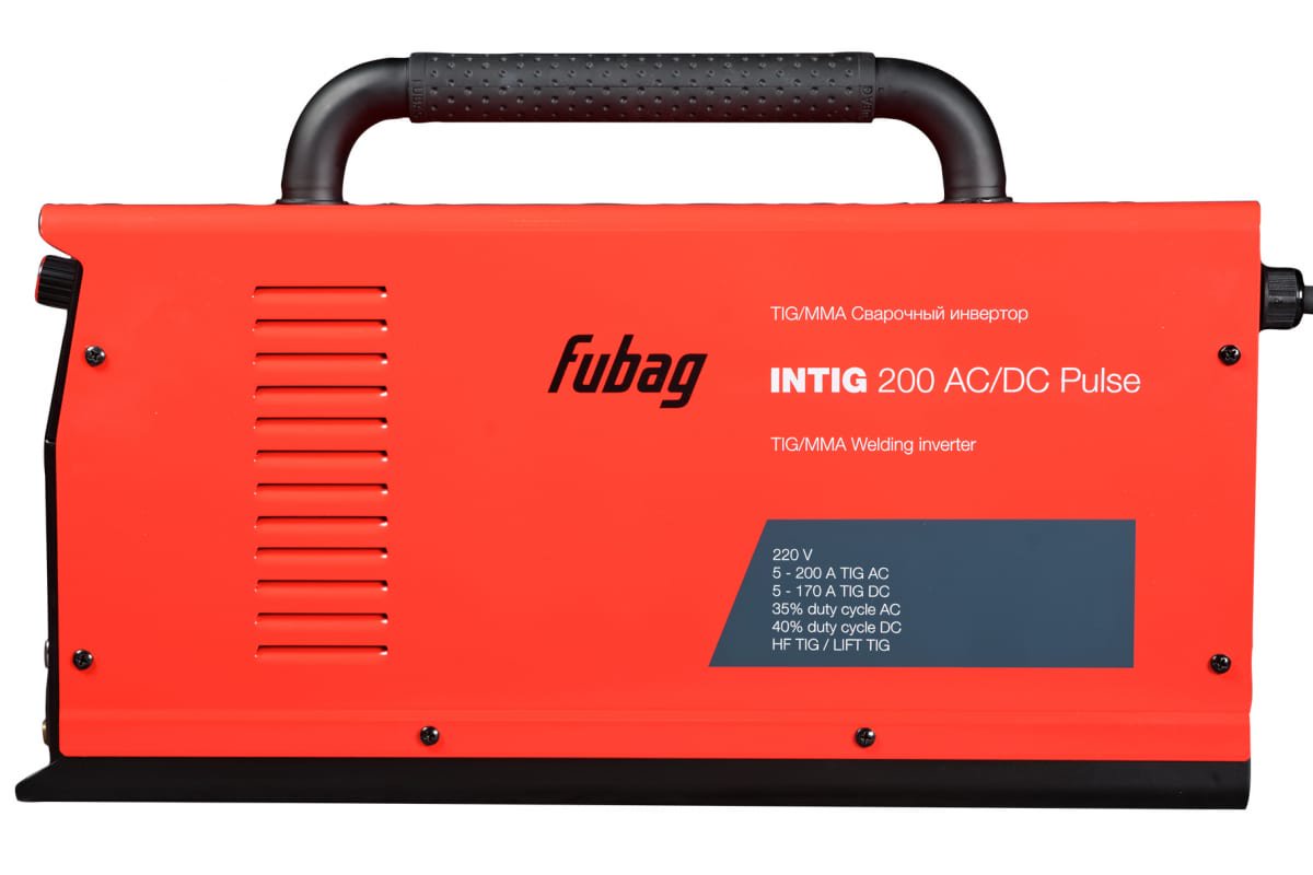 Сварочный аппарат Fubag Intig 200 AC/DC Pulse FB TIG 26 5P 4m - ForteMarket Сварочный аппарат Fubag Intig 200 AC/DC Pulse FB TIG 26 5P 4m купить,0