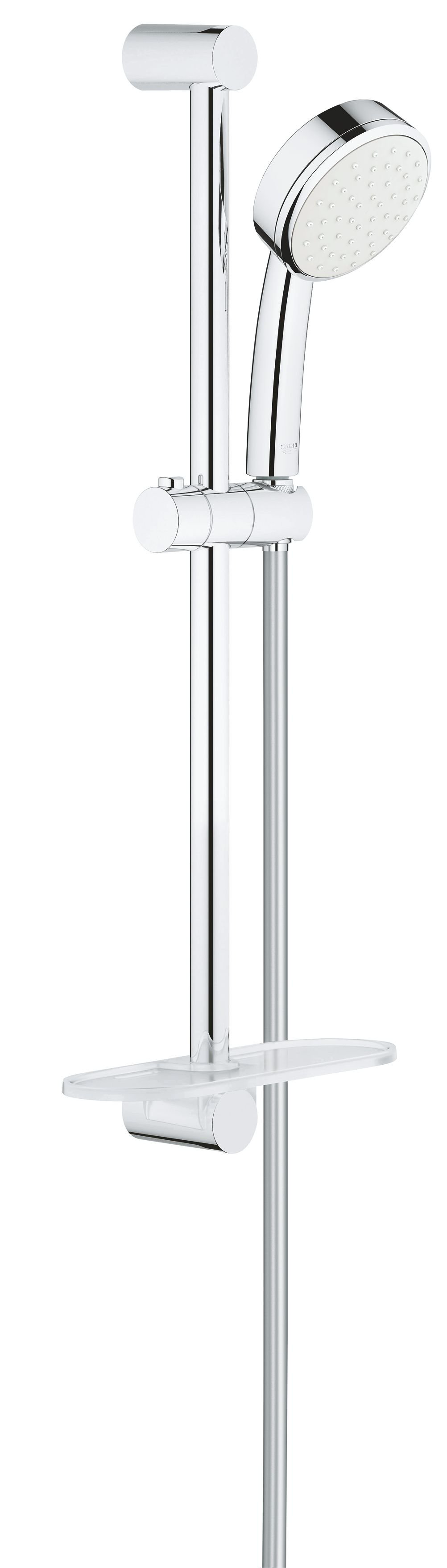 Душевой гарнитур Grohe New Tempesta Cosmopolitan 100 I 26083002 с полочкой хром купить,NaN