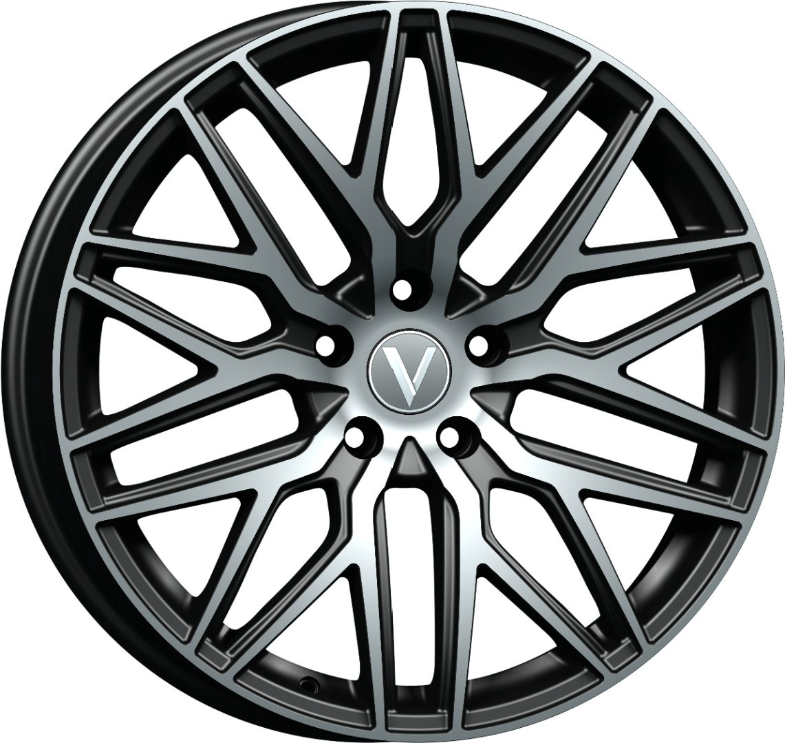 Комплект дисков Вектор 226 5х112 R20х8,5 СВ66,6 ЕТ38 алмаз-черный  купить,NaN