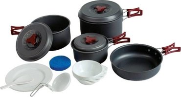 Tramp TRC-026 черный 14 предметов купить,NaN