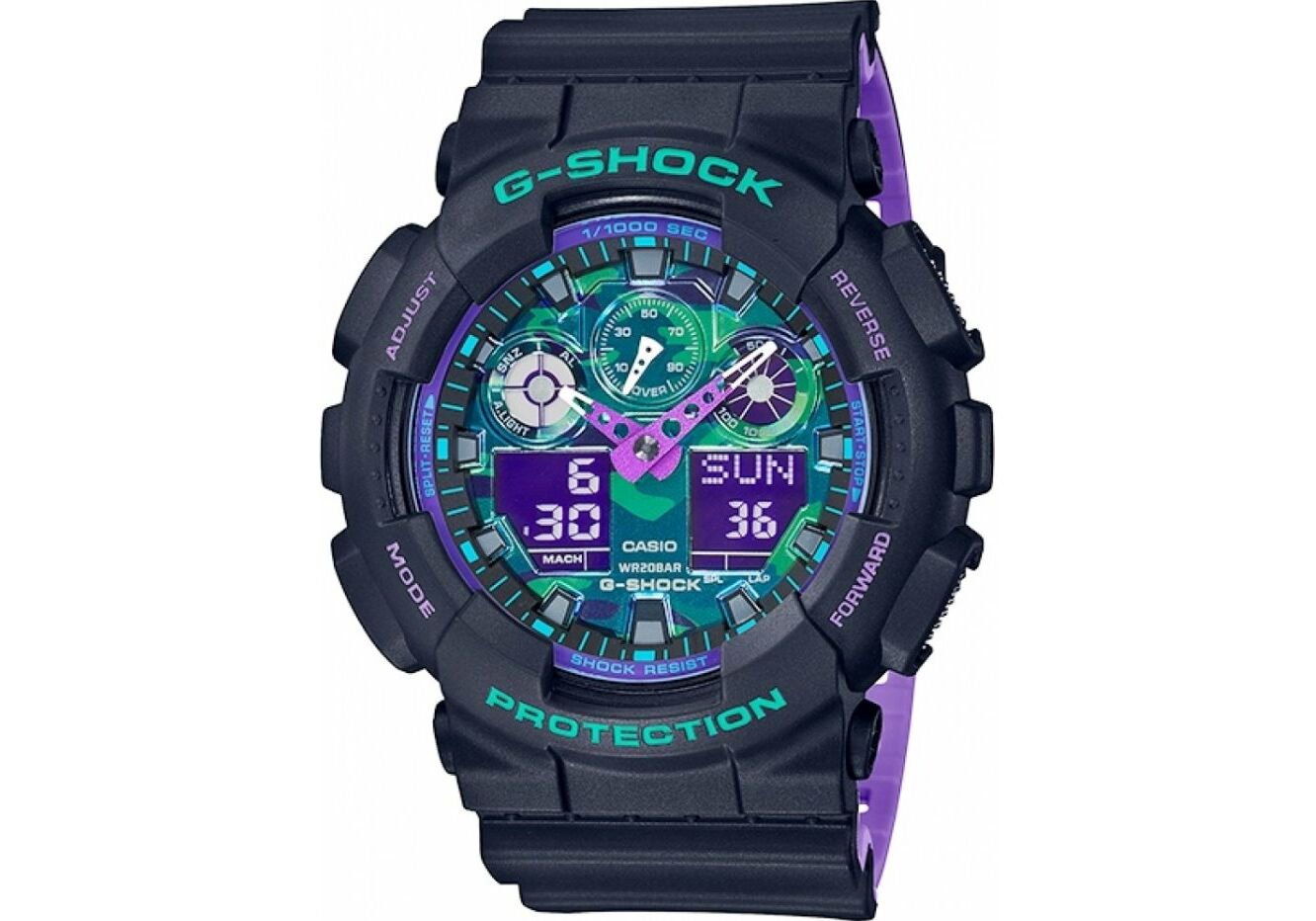Часы Casio GA-100BL-1AER купить,NaN