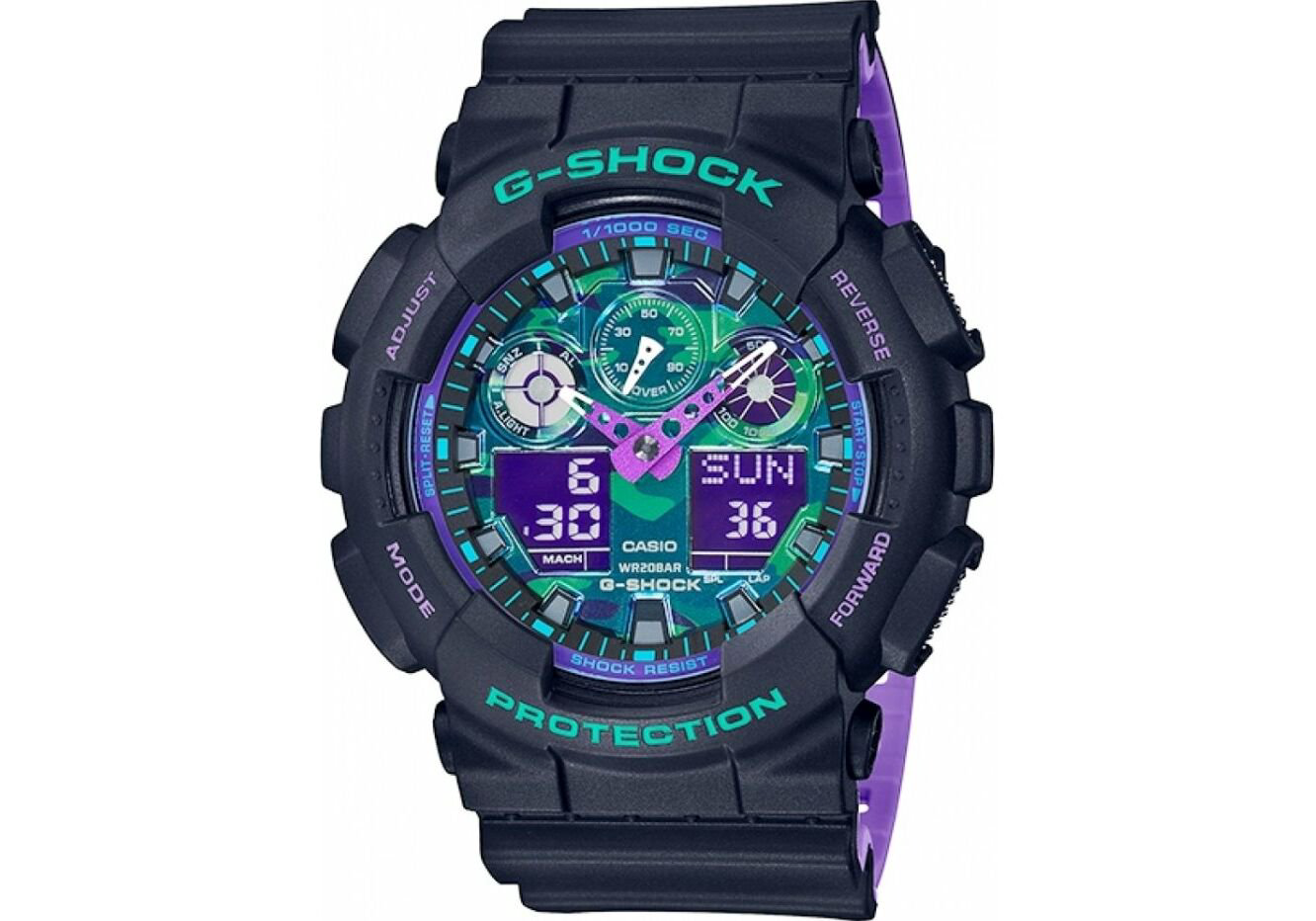 Часы Casio GA-100BL-1AER купить,NaN