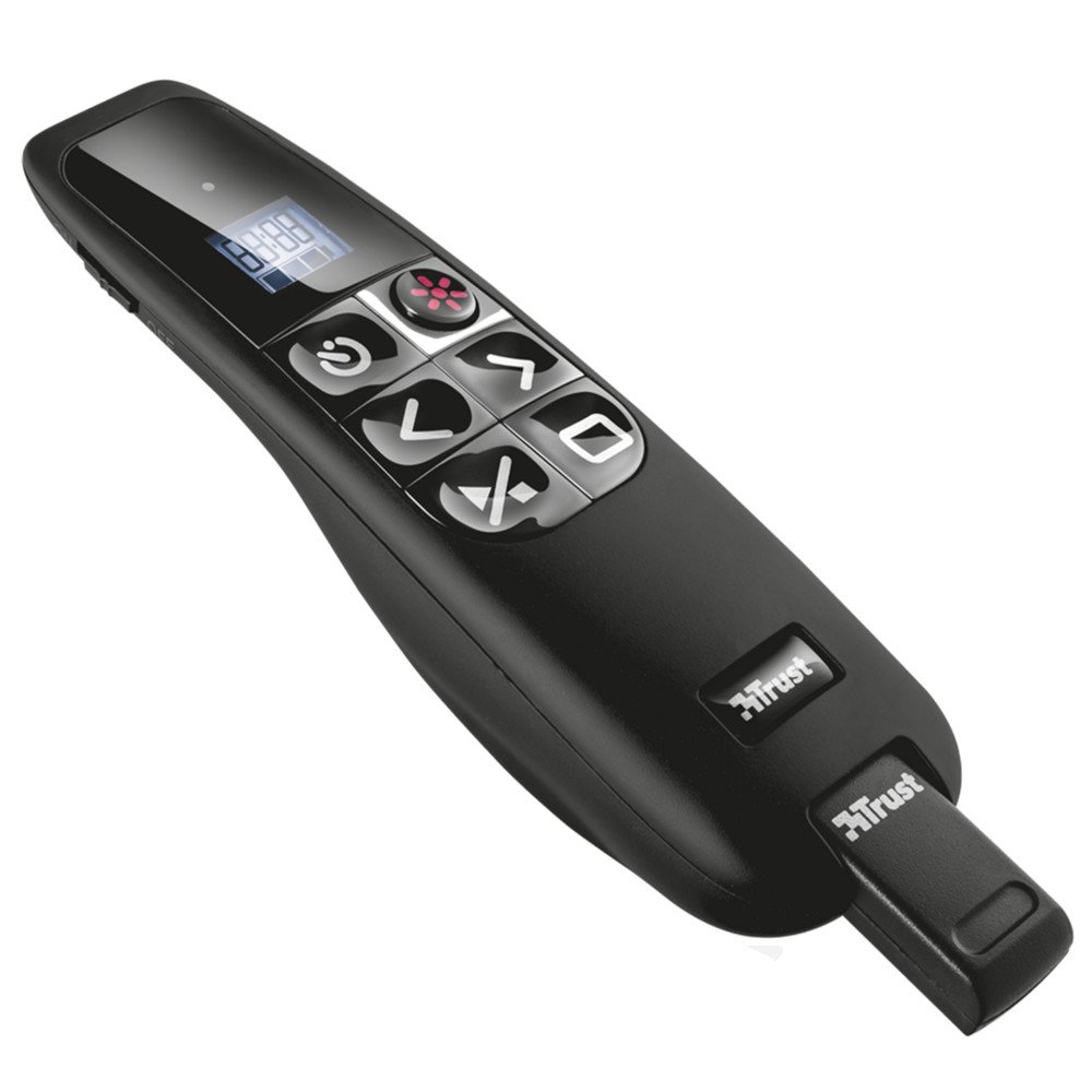Презентер Trust Elcee Wlss Prsntr W/LCD черный