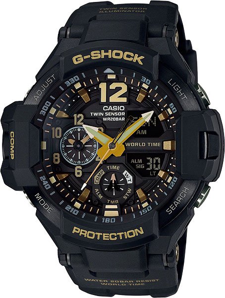 Часы Casio GA-1100GB-1ADR купить,NaN