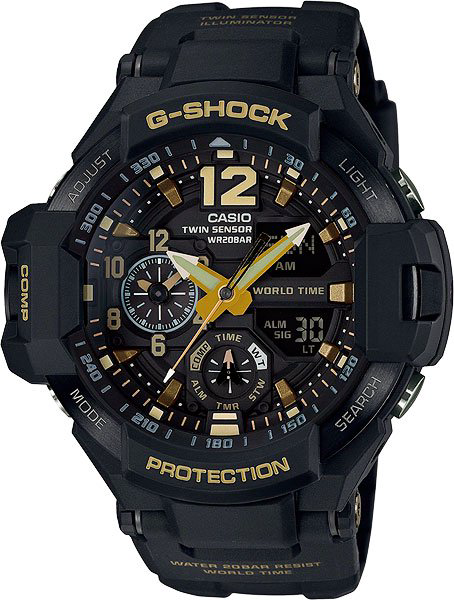 Часы Casio GA-1100GB-1ADR купить,NaN