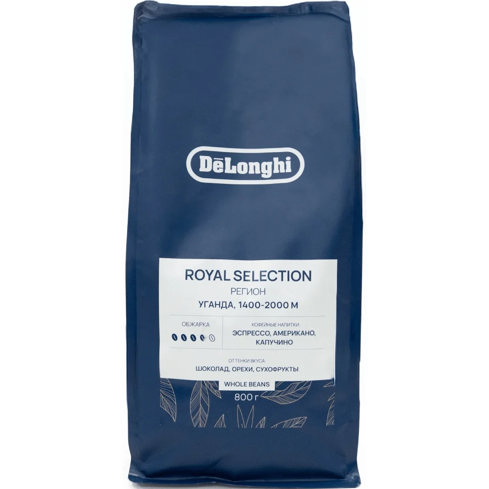 Кофе в зернах Delonghi DLSL133 Royal Selection Blend 800 гр.