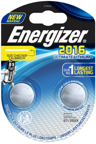 Батарейки Energizer Ultimate CR2016 2шт купить,NaN