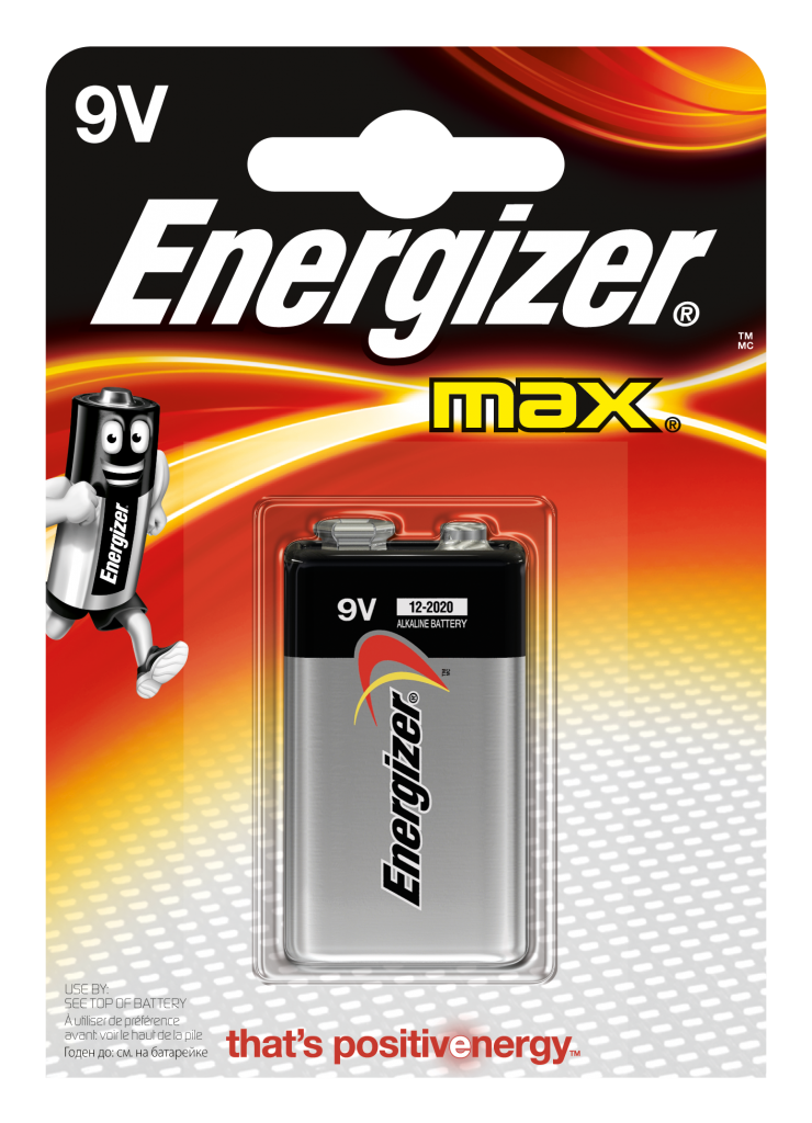 Элемент питания Energizer Max 522/9V Крона 1 шт купить,NaN