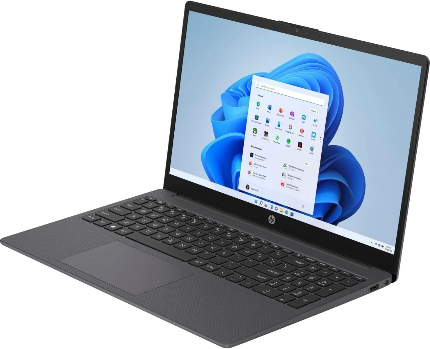 Ноутбук HP Laptop 15-fc0006ci 7P4F5EA 15.6" Grey купить,0