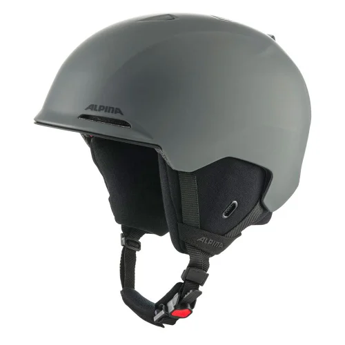 Шлем горнолыжный Alpina Brix серый 55-59