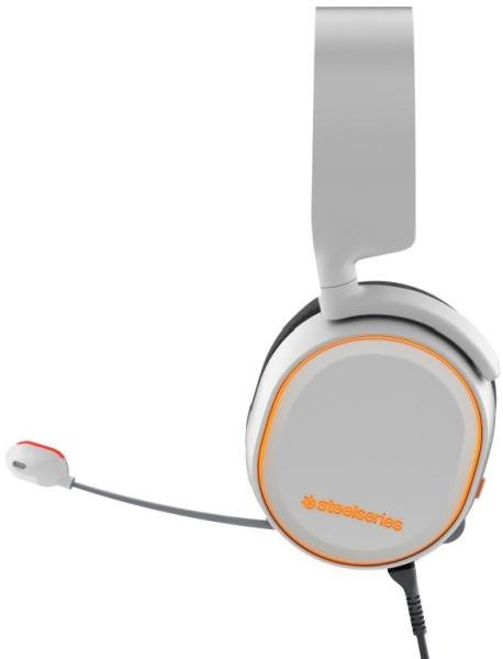 Наушники SteelSeries Arctis 5 белые купить,NaN