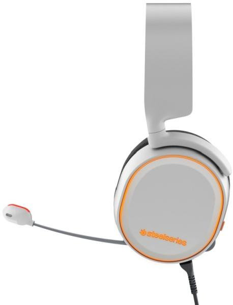 Наушники SteelSeries Arctis 5 белые купить,NaN