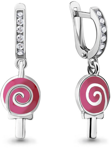 Серьги Aquamarimne 46537А.5 2,2гр. купить,NaN