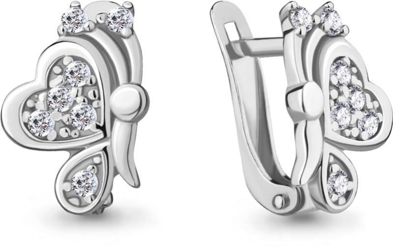 Серьги Aquamarine 46884А  купить,NaN