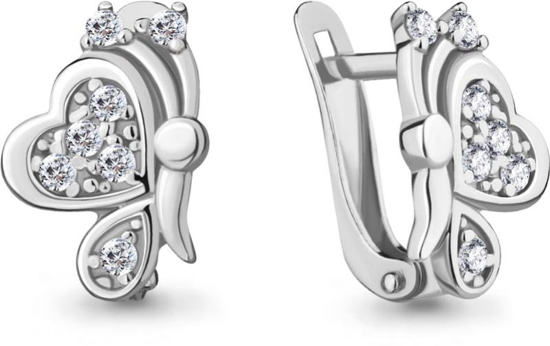 Серьги Aquamarine 46884А  купить,NaN