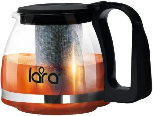 Чайник заварочный Lara LR06-07 черный купить,NaN
