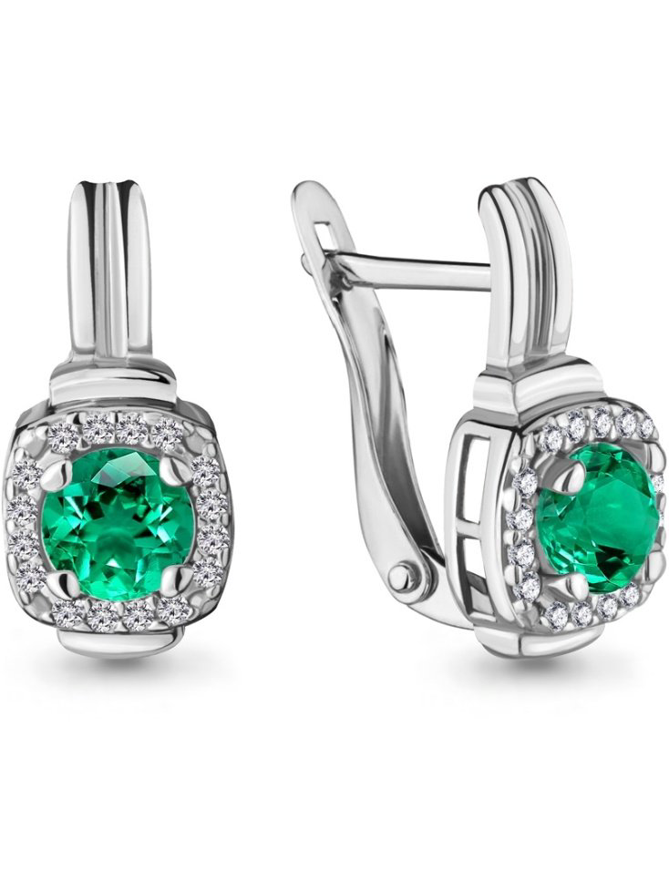 Серьги Aquamarine 43422Г купить,NaN