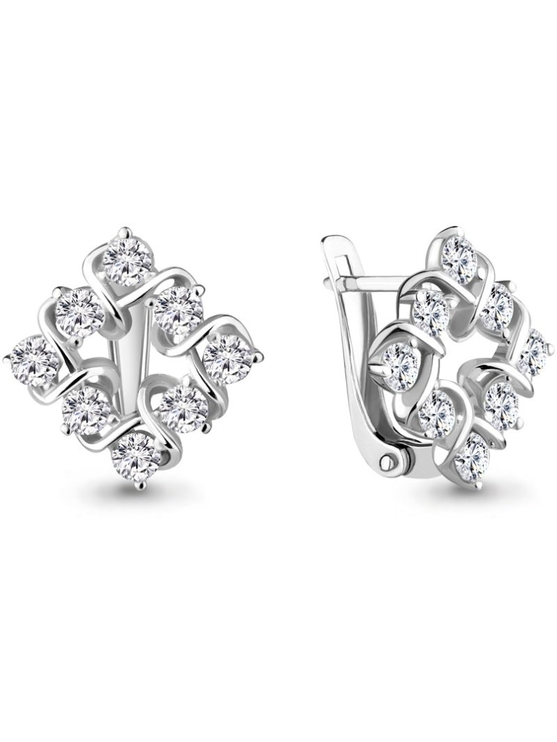 Серьги Aquamarine 48288А  купить,NaN
