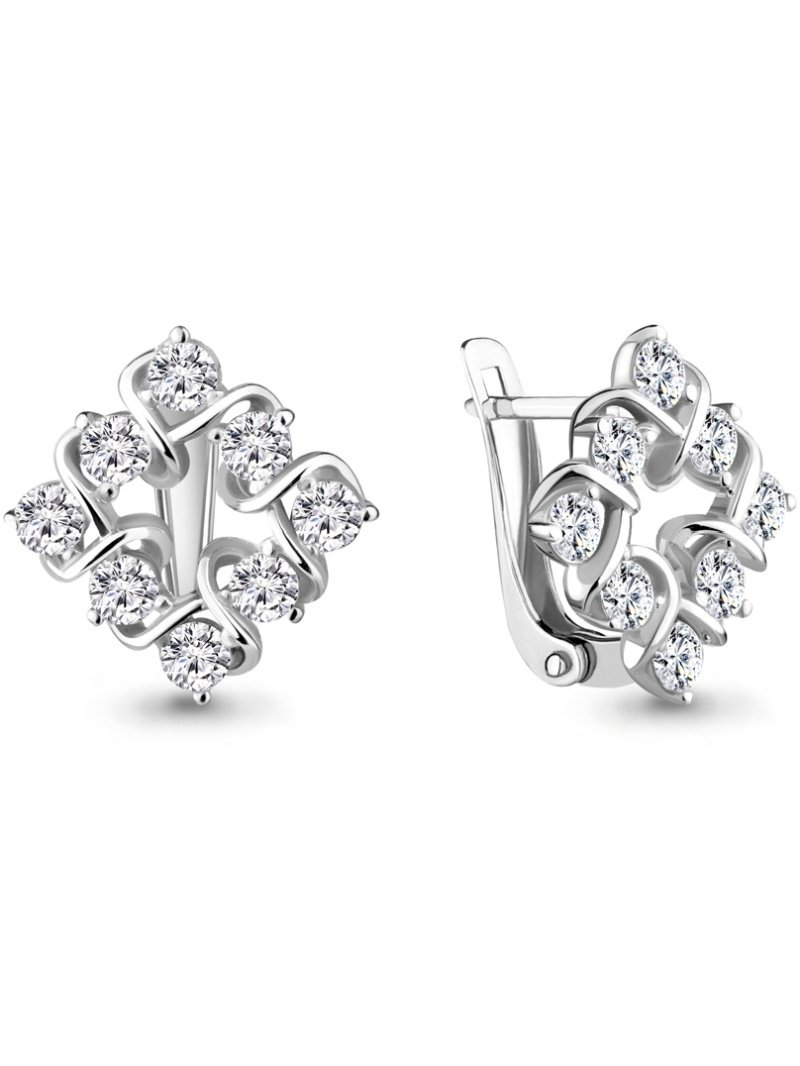 Серьги Aquamarine 48288А  купить,NaN