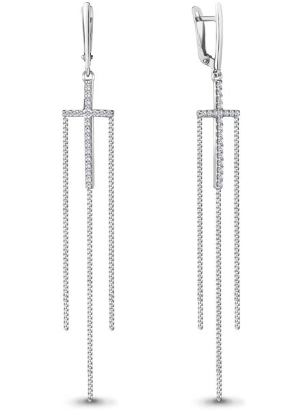 Серьги Aquamarine 48864А  купить,NaN