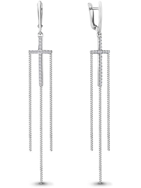 Серьги Aquamarine 48864А  купить,NaN