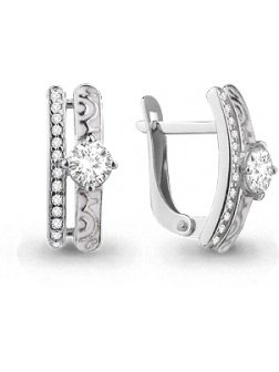 Серьги Aquamarine 45721А  купить,NaN