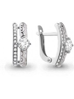 Серьги Aquamarine 45721А  купить,NaN