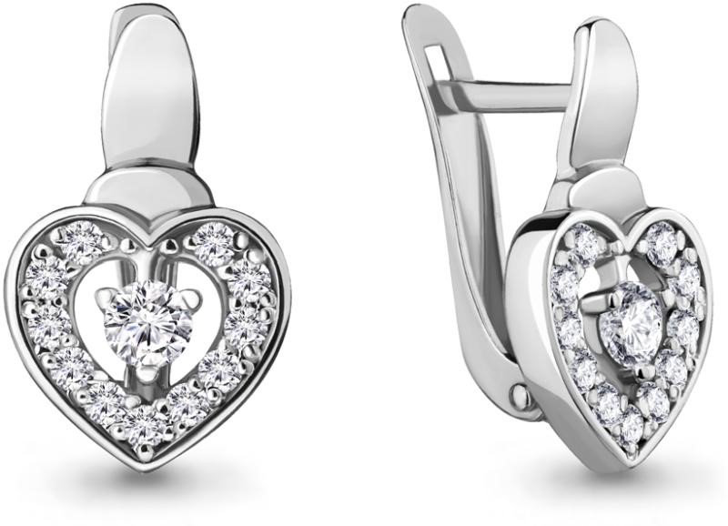 Серьги Aquamarine 46969А  купить,NaN