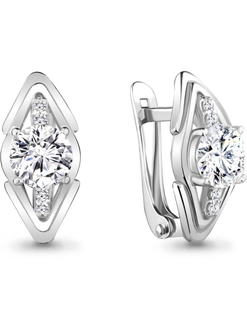 Серьги Aquamarine 48811А  купить,NaN
