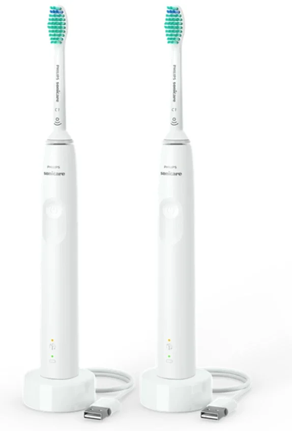 Электрическая зубная щетка Philips HX3675/13 2шт белая