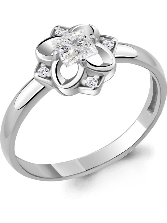 Кольцо Aquamarine 68644А 17,5р купить,NaN
