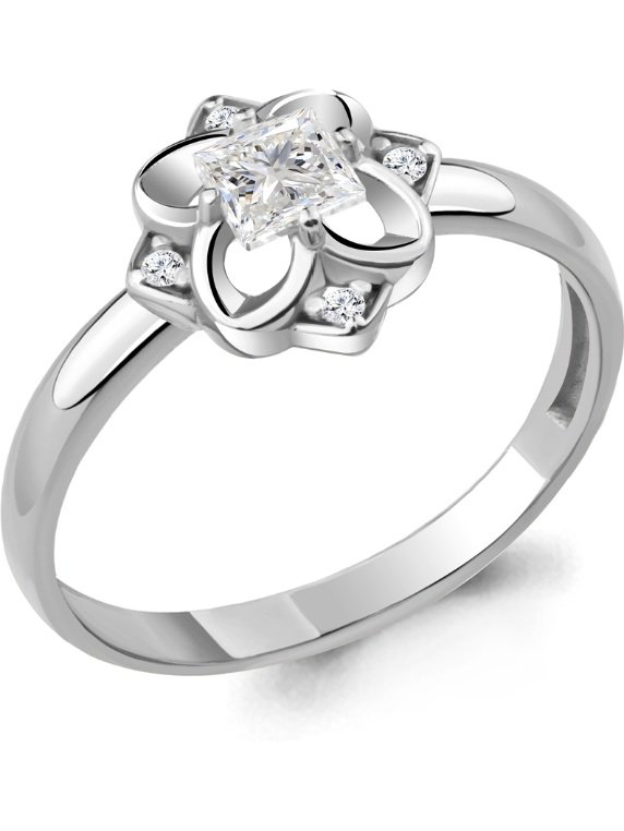 Кольцо Aquamarine 68644А 17,5р купить,NaN
