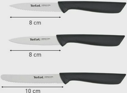 Набор ножей Tefal K2733S04 черные