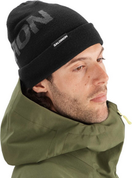 Шапка Salomon Hermitage LC2152900 черный one size