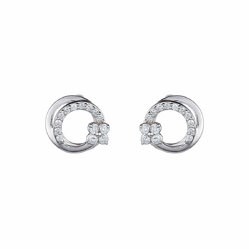 Серьги Crivelli 6586 crv 2,3гр 0,2ct. купить,NaN
