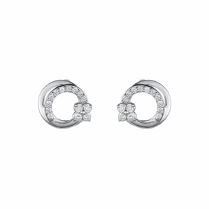 Серьги Crivelli 6586 crv 2,3гр 0,2ct. купить,NaN