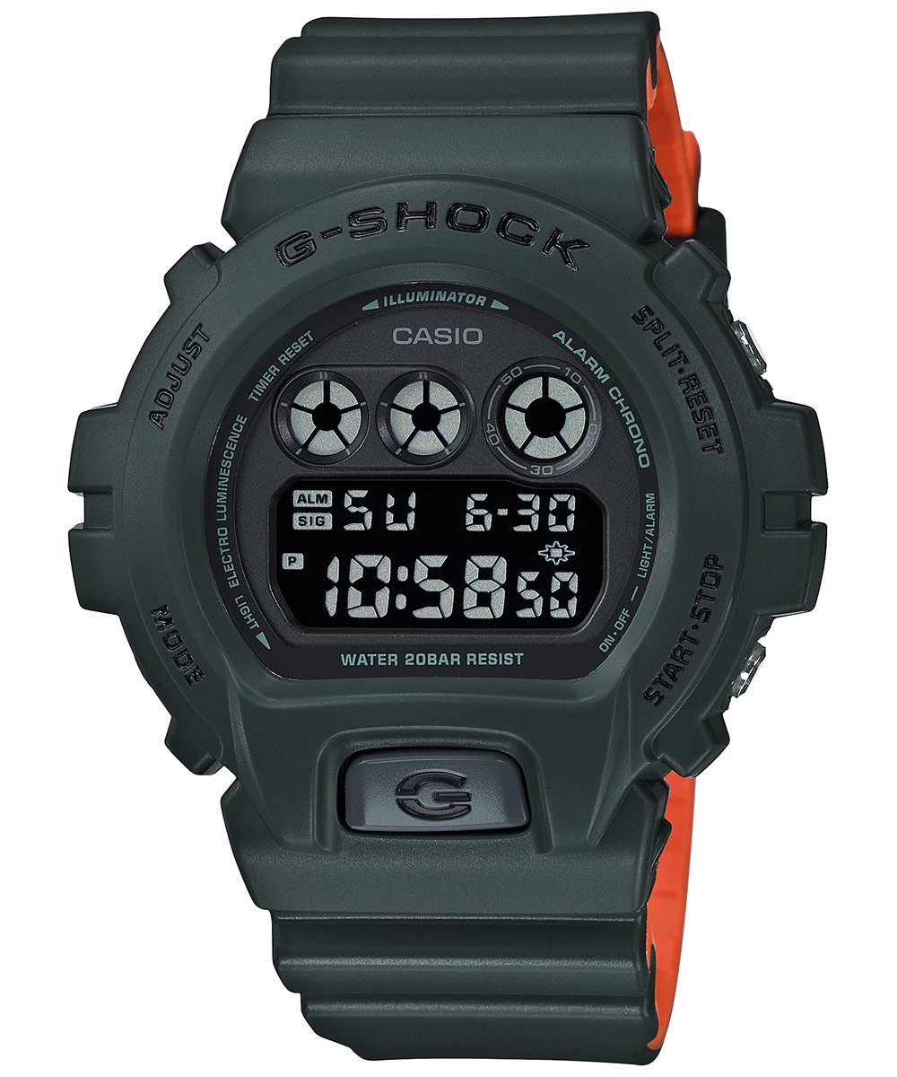 Часы Casio DW-6900LU-3DR купить,NaN