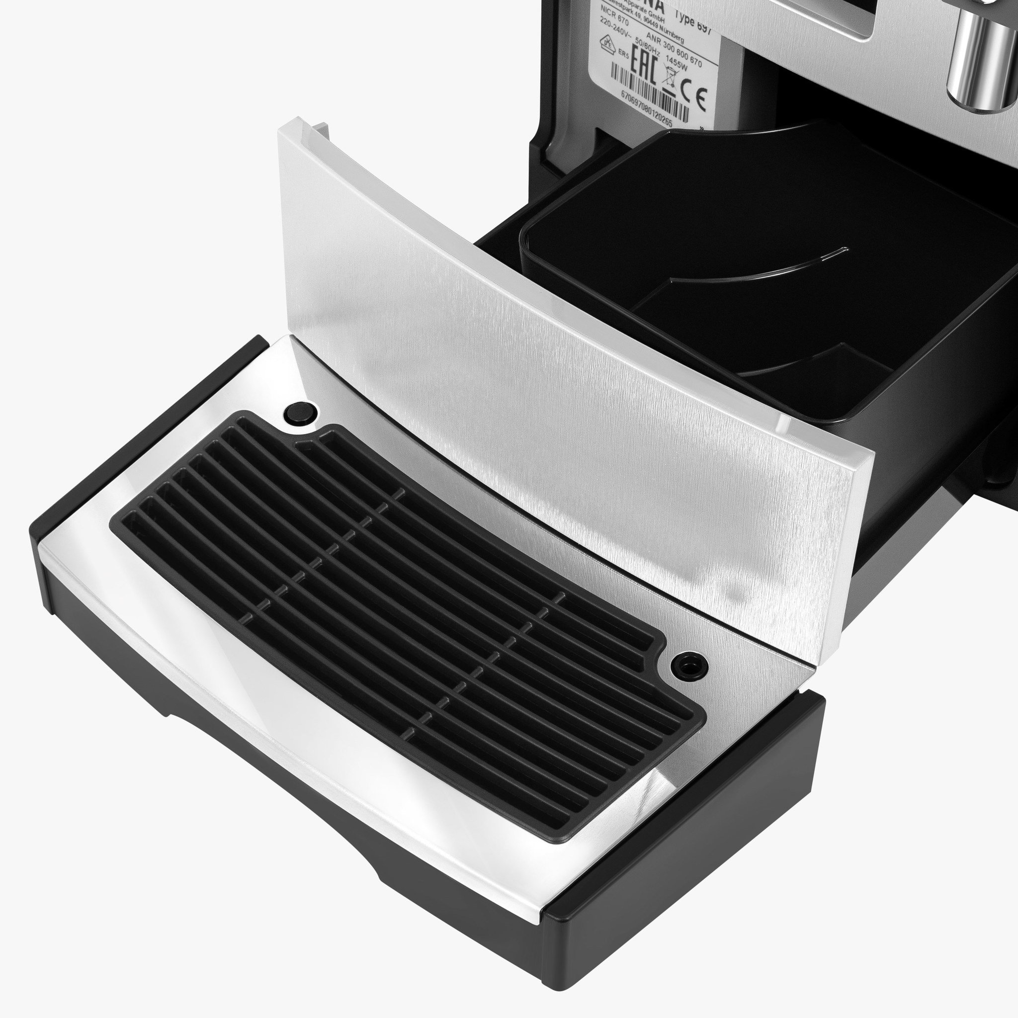 Кофемашина Nivona CafeRomatica NICR 670+кофе Nivona Latina Fuerte 1кг серебристая купить,NaN