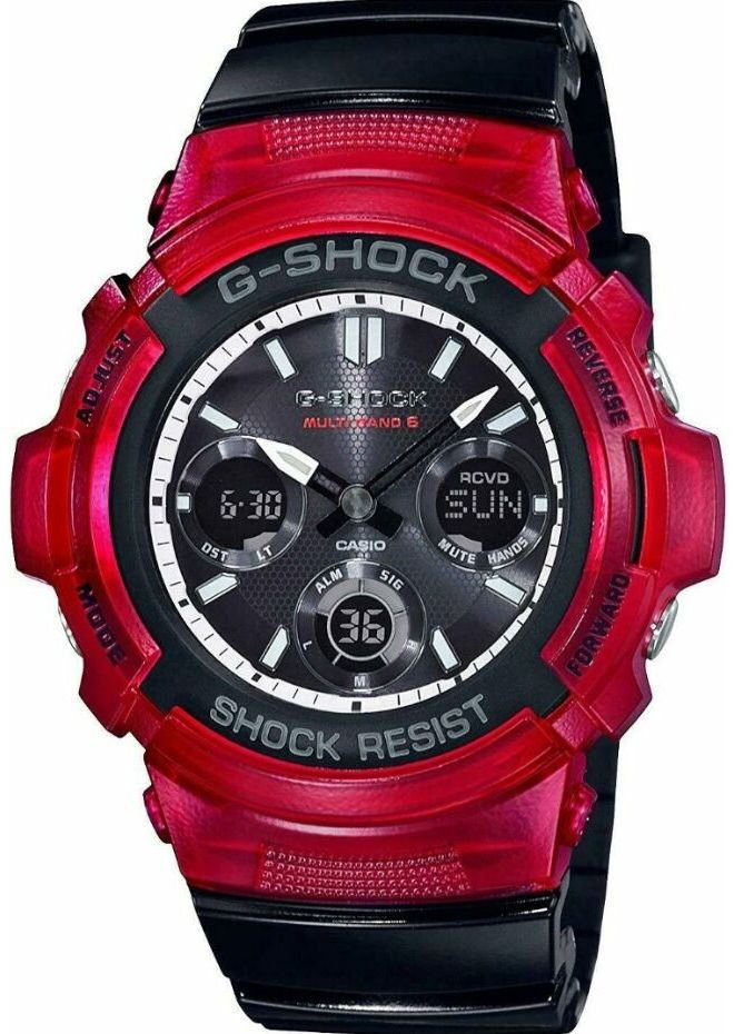 Часы Casio AWG-M100SRB-4AER купить,NaN