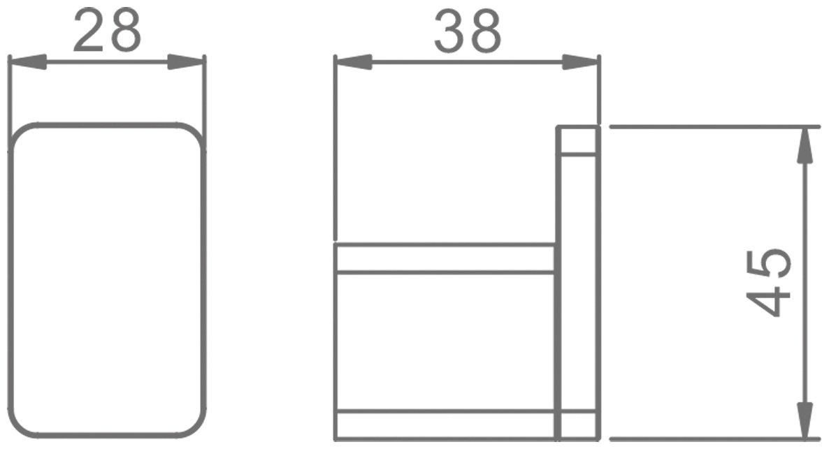 Gappo крючок R301.05 1 шт, латунь купить,NaN