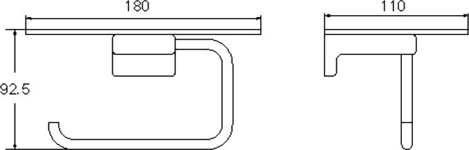 KABINKA.KZ держатель KABINKA 1 шт, латунь