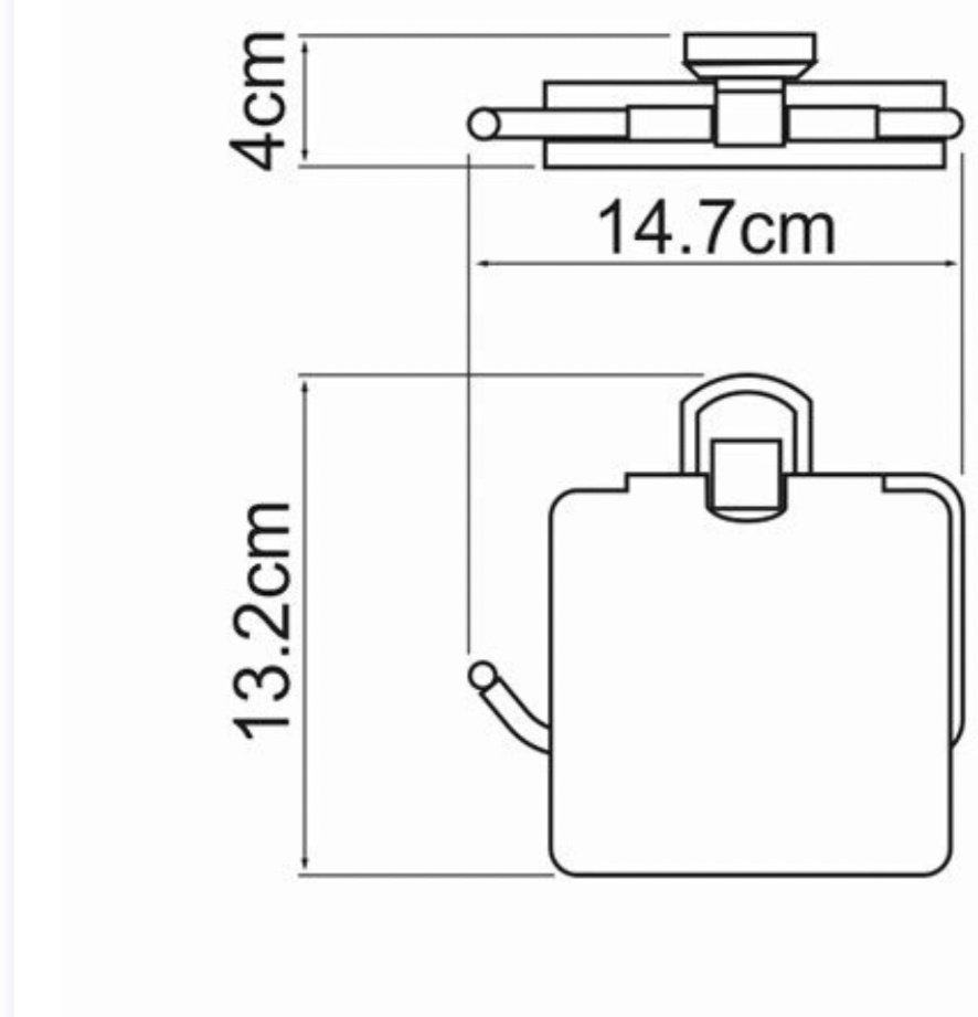 Wasser KRAFT держатель K-3025 1 шт, металл