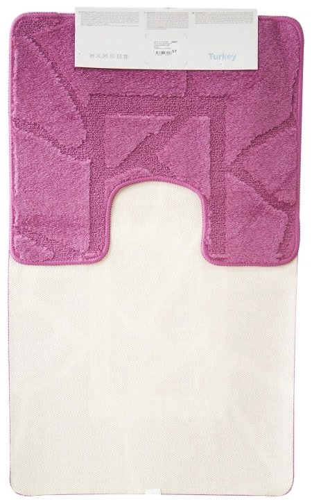 ZALEL комплект ковриков 00001401 85x55 см, полипропилен купить,NaN
