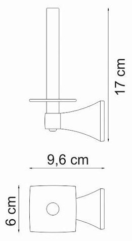 WasserKRAFT держатель Wern K-2597 1 шт, металл купить,NaN