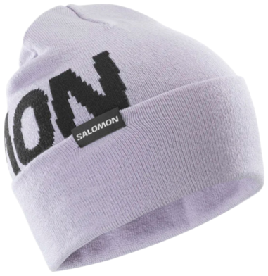 Шапка Salomon Hermitage LC2630100 сиреневый one size купить,NaN