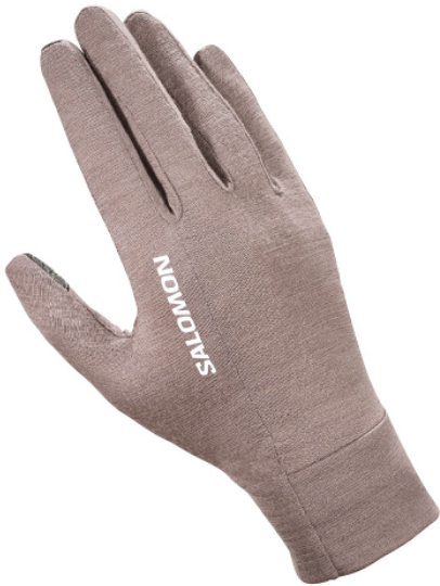 Перчатки Salomon Merino LC2600200 бежевый М купить,NaN