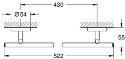 Grohe держатель 40459001 1 шт, металл